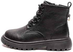 (Preschool) Timberland ' Outdoor Fleece-Lined Martens Boots 'Black' DJWP04BI1052DJ (Preschool) Timberland ' Outdoor Fleece-Lined Martens Boots 'Black' DJWP04BI1052DJ