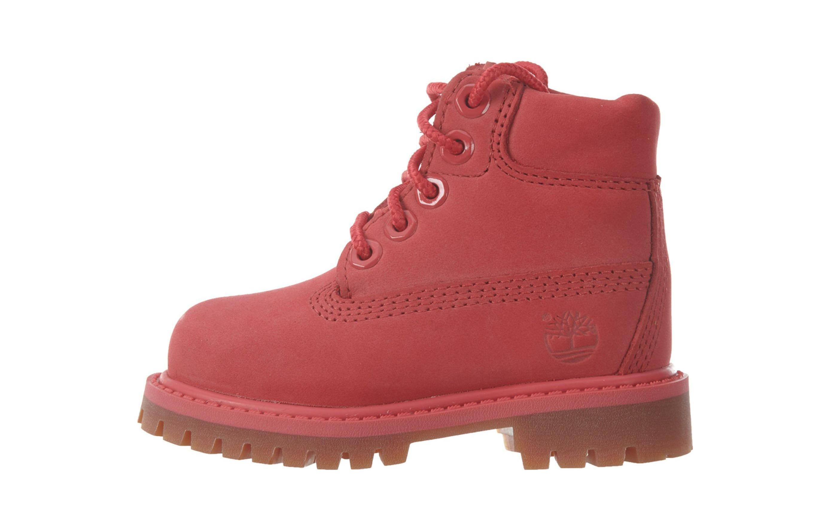 (Preschool) Timberland ' Premium Comfort Casual Slip-Resistant Mid-Cut Boots 'Red' A1KSX