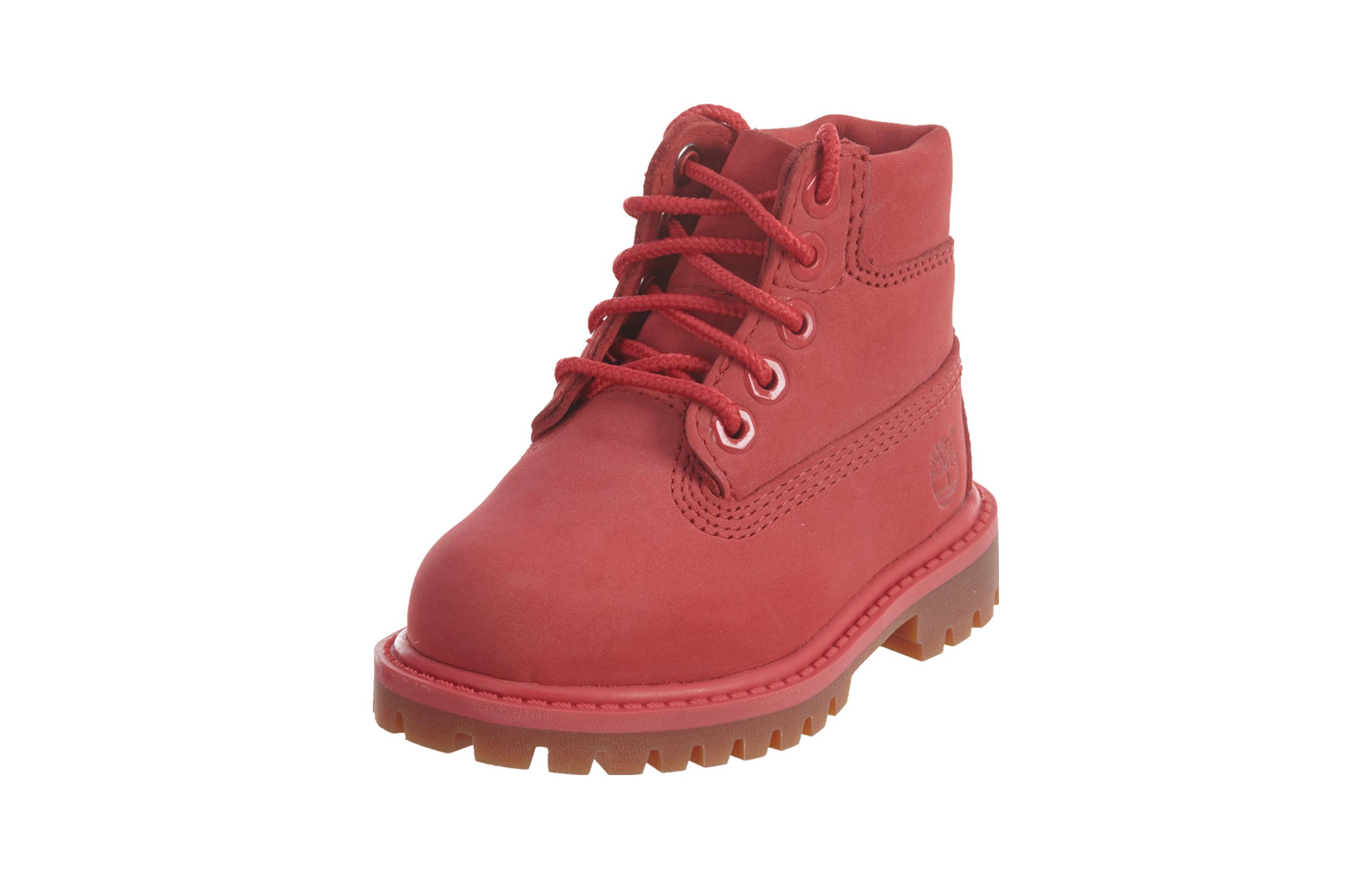 Lookbook (PS) Timberland Premium Comfort Slip-Resistente Midden-Lange Laarzen ''Rood'' A1KSX