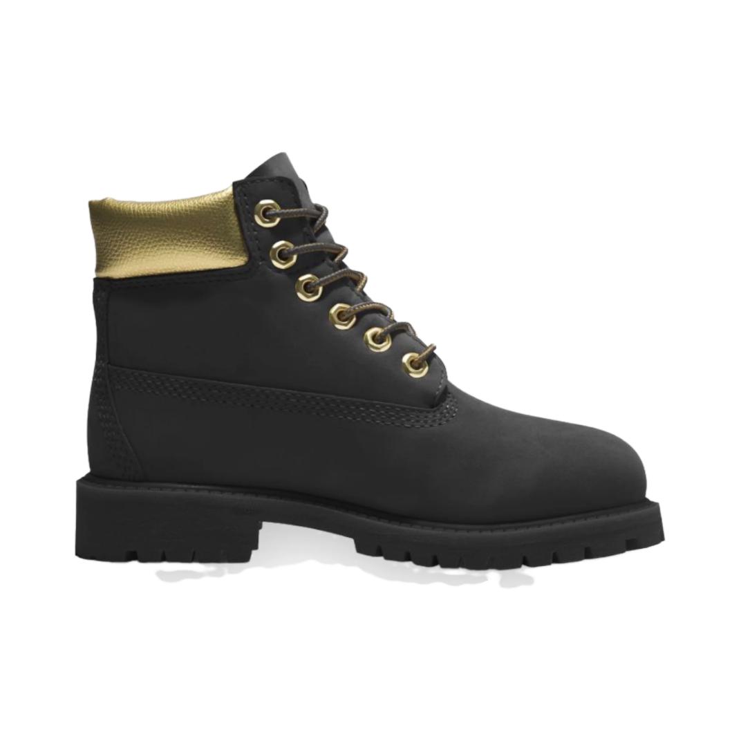 Order 中童 Timberland 添柏岚 防滑防水 低筒 兒童靴子 黑色