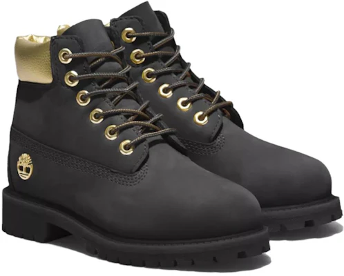 中童 Timberland 添柏岚 防滑防水 低筒 兒童靴子 黑色 Lookbook 中童 Timberland 添柏岚 防滑防水 低筒 兒童靴子 黑色