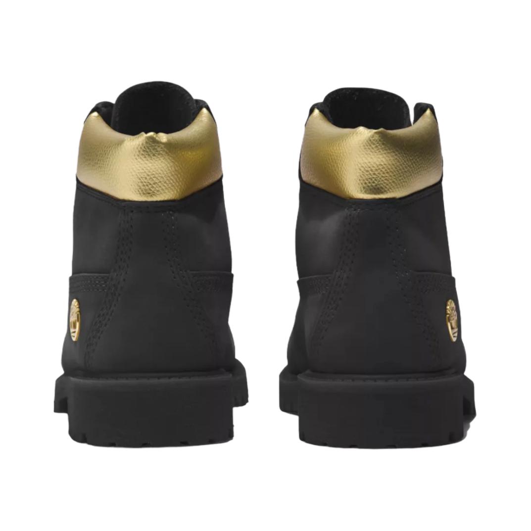 Shop 中童 Timberland 添柏岚 防滑防水 低筒 兒童靴子 黑色