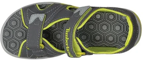 Lookbook (Preschool) Timberland Adventure Seeker Sandal 'Grey Yellow' TB02580A