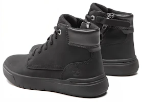 Shop 兒童 Timberland添柏嶼 舒適百搭 防滑耐磨 高筒 兒童靴子 黑色