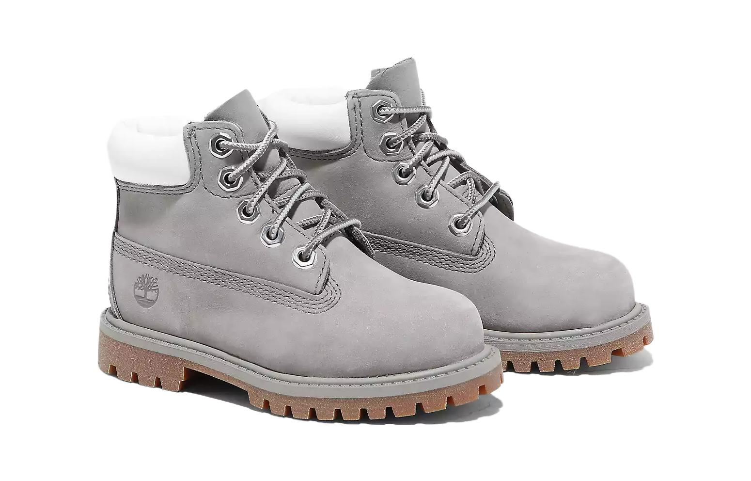 Lookbook (Preschool) Timberland Boot 'Grey Comfort Warmth' A5T1W