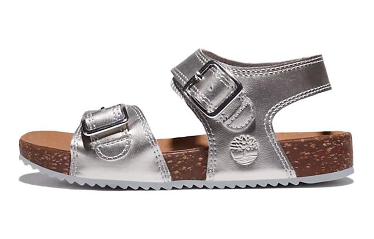(Preschool) Timberland Castle Island Sandal 'Silver' A4341040