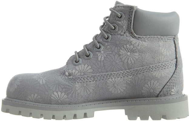 (Preschool) Timberland Classic Boots 'Grey Floral' TB0A1767-Grey Buy (Preschool) Timberland Classic Boots 'Grey Floral' TB0A1767-Grey