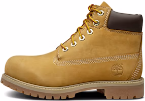(Youth) Timberland 6-Inch Premium Wide Fit Boot 'Wheat' 12709W (Youth) Timberland 6-Inch Premium Wide Fit Boot 'Wheat' 12709W