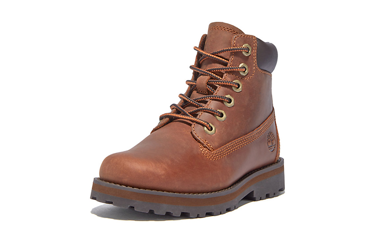 Lookbook (Preschool) Timberland Courma 6-Inch Side Zip Boot 'Coffee Brown' A279Q358
