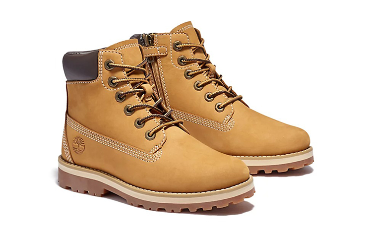 Lookbook (Preschool) Timberland Courma 6-Inch Zip Boot 'Wheat' A27BB231