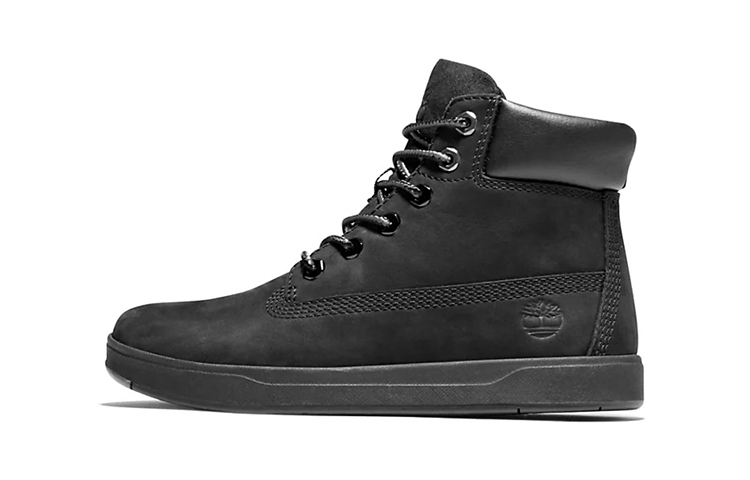 (Preschool) Timberland Davis Square High-Top 'Black' A1RL7001