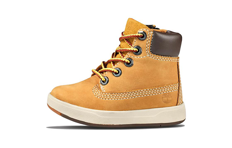 (Preschool) Timberland Davis Square High-Top 'Wheat' A1UVU231