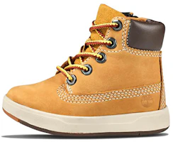 (Preschool) Timberland Davis Square High-Top 'Wheat' A1UVU231 (Preschool) Timberland Davis Square High-Top 'Wheat' A1UVU231