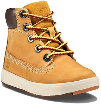 中童 Timberland添柏嵐 Davis Square 休閒 耐磨 高筒 兒童板鞋 土黃色 Lookbook 中童 Timberland添柏嵐 Davis Square 休閒 耐磨 高筒 兒童板鞋 土黃色