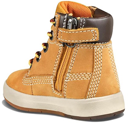 中童 Timberland添柏嵐 Davis Square 休閒 耐磨 高筒 兒童板鞋 土黃色 Shop 中童 Timberland添柏嵐 Davis Square 休閒 耐磨 高筒 兒童板鞋 土黃色