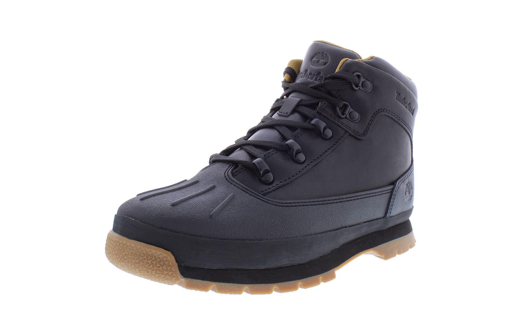 Lookbook (Preschool) Timberland Euro Hiker 'Black Comfort' TB0A1NJF-001