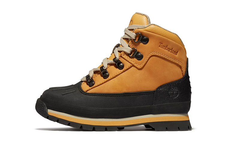 (Preschool) Timberland Euro Hiker 'Black Yellow' A1KYY231