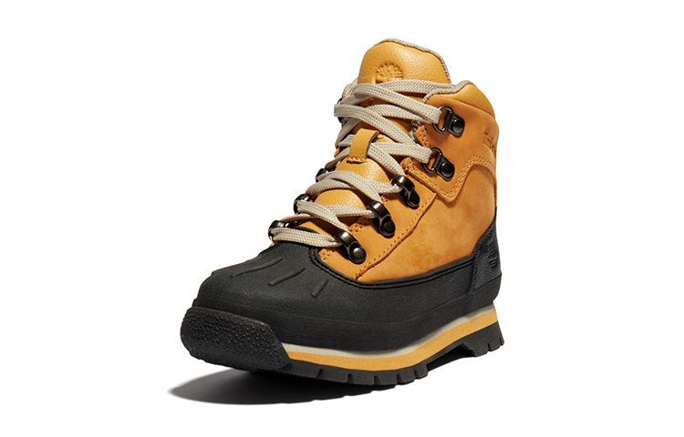 Lookbook (Preschool) Timberland Euro Hiker 'Black Yellow' A1KYY231