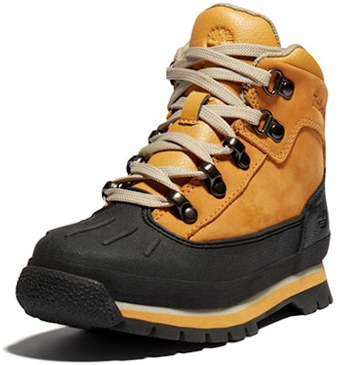 (Preschool) Timberland Euro Hiker 'Black Yellow' A1KYY231 Lookbook (Preschool) Timberland Euro Hiker 'Black Yellow' A1KYY231