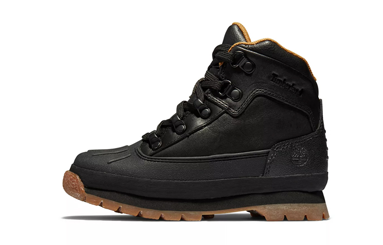 (Preschool) Timberland Euro Hiker 'Carbon Black' A1NN7001