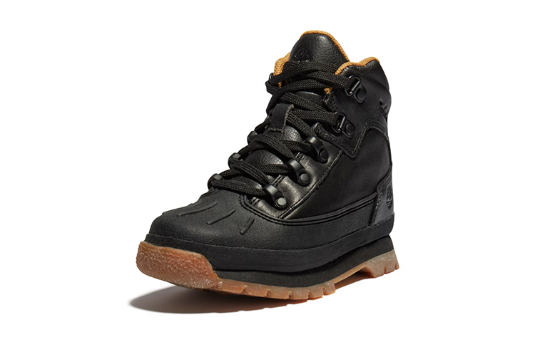 Lookbook (Preschool) Timberland Euro Hiker 'Carbon Black' A1NN7001