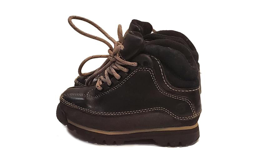 (Preschool) Timberland Euro Hiker Boots' 'Comfortable Versatile Black Mid-Top' 96848B