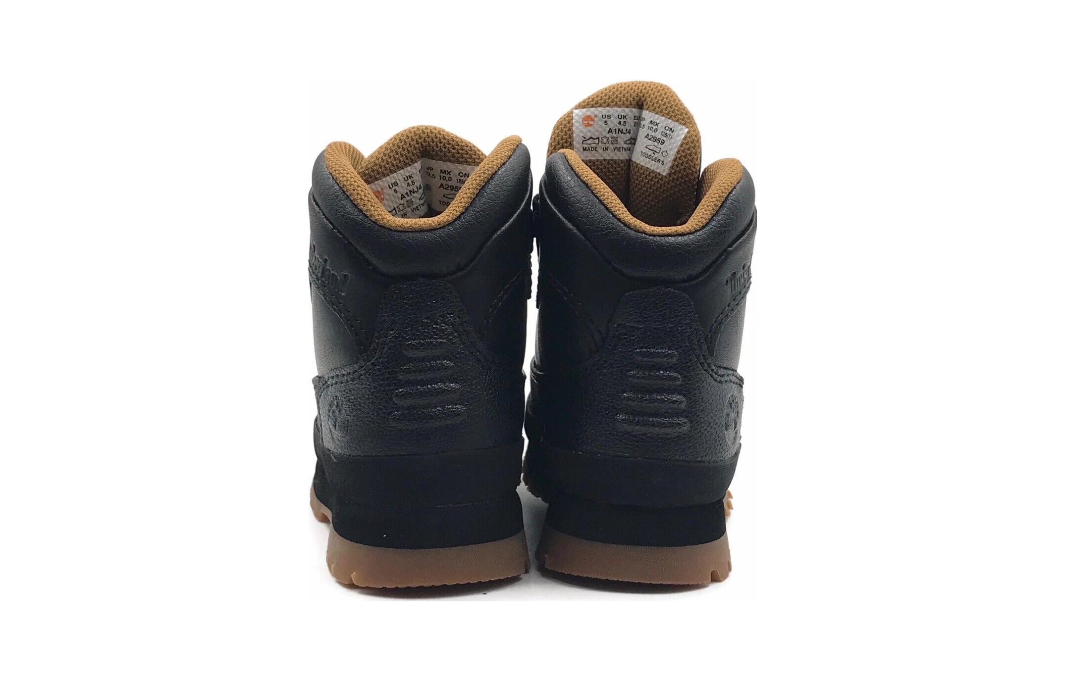 Purchase 台灣童 Timberland添柏林 euro hiker Shell Toe 舒適百搭 耐磨透氣 中筒 兒童靴子 黑色
