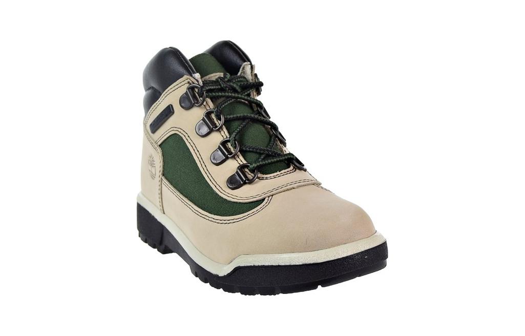 Lookbook (Preschool) Timberland Field Boots 'Green' TB0A1RHN