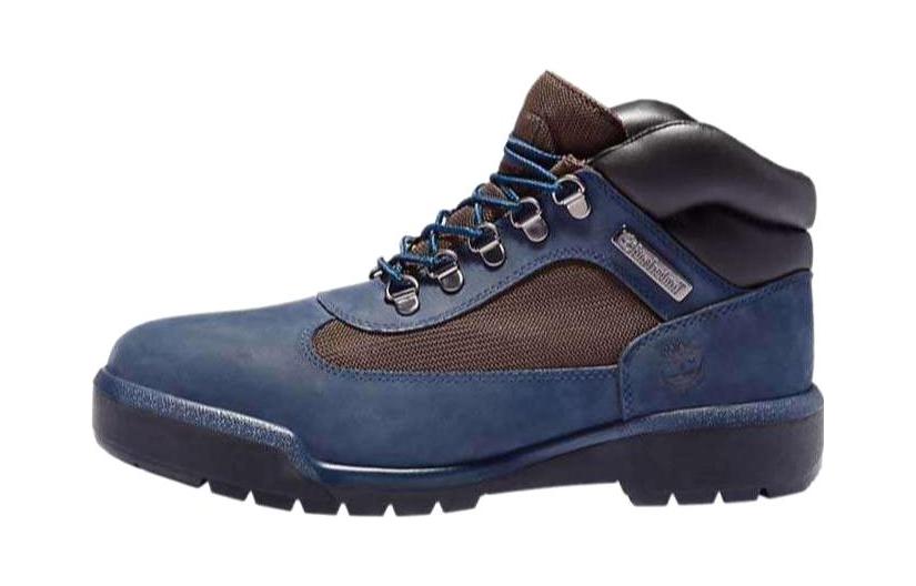(Preschool) Timberland Field Boots 'Mid-Top Blue' A22U1