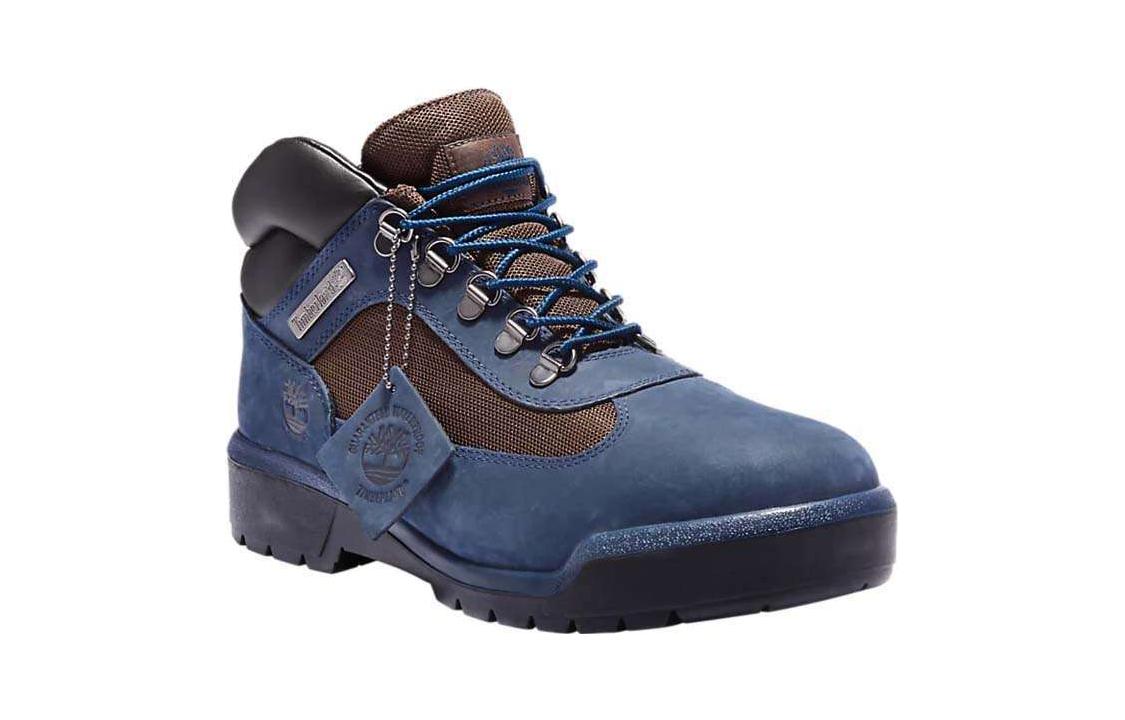 Order (Preschool) Timberland Field Boots 'Mid-Top Blue' A22U1