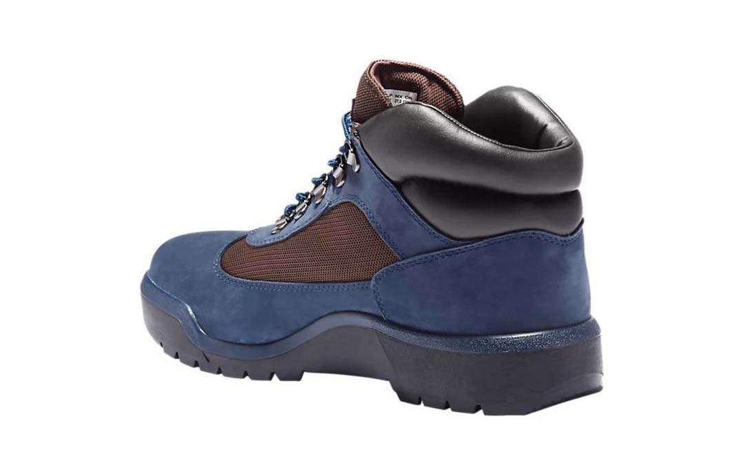 Lookbook (Preschool) Timberland Field Boots 'Mid-Top Blue' A22U1