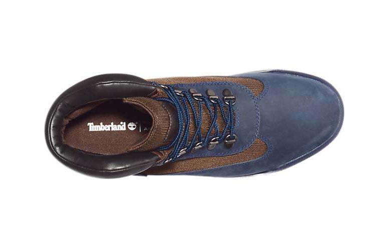 Shop (Preschool) Timberland Field Boots 'Mid-Top Blue' A22U1
