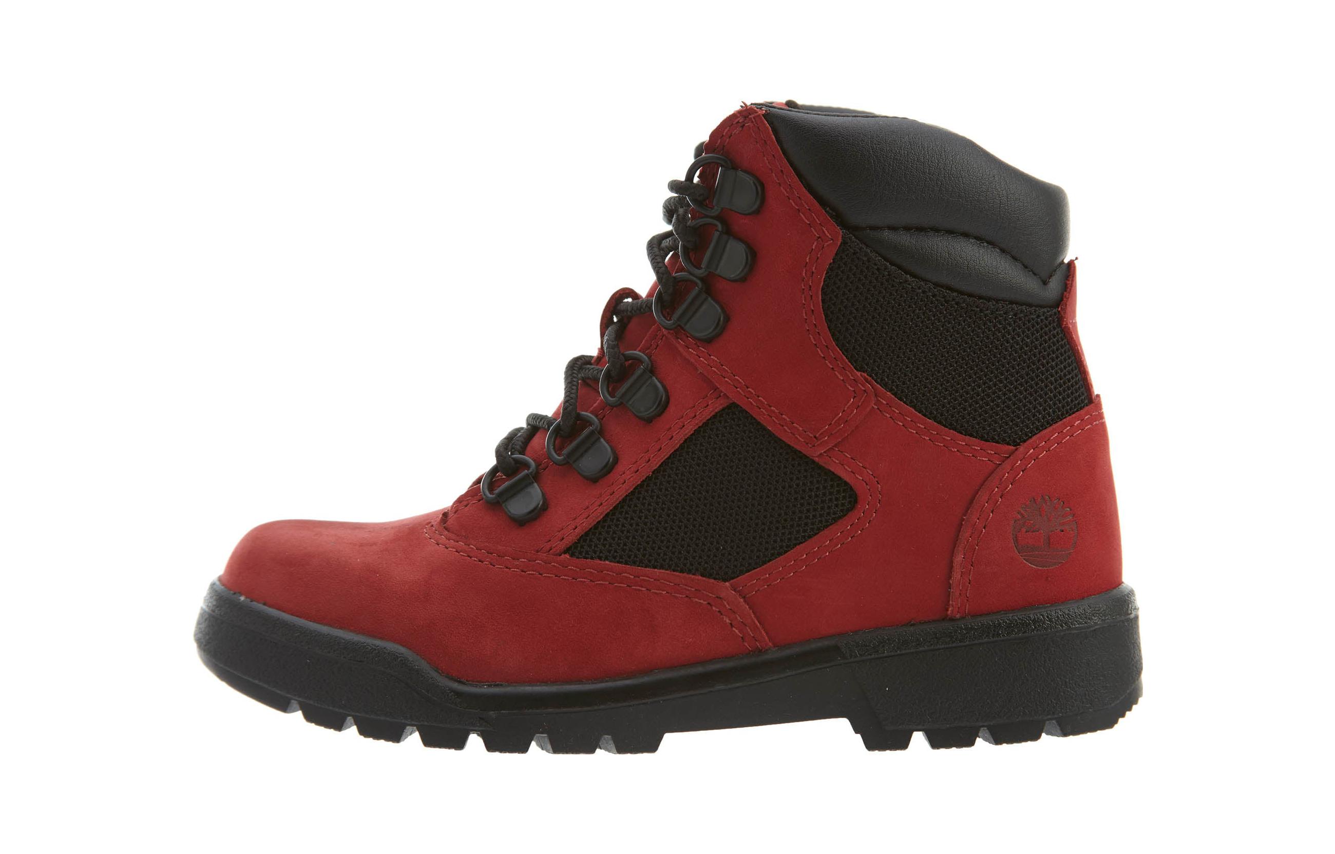 (PS) Timberland Field Boots 'Red'