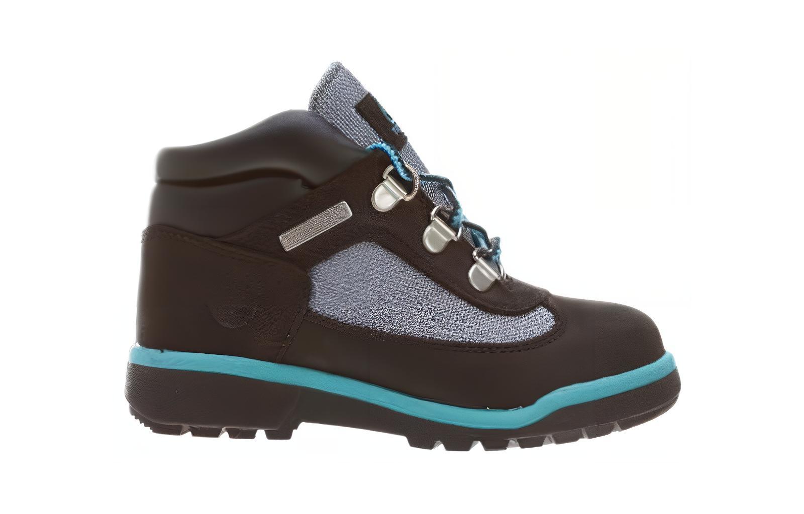 Order (Preschool) Timberland High-Top Outdoor 'Black Blue' 3289R-BLK