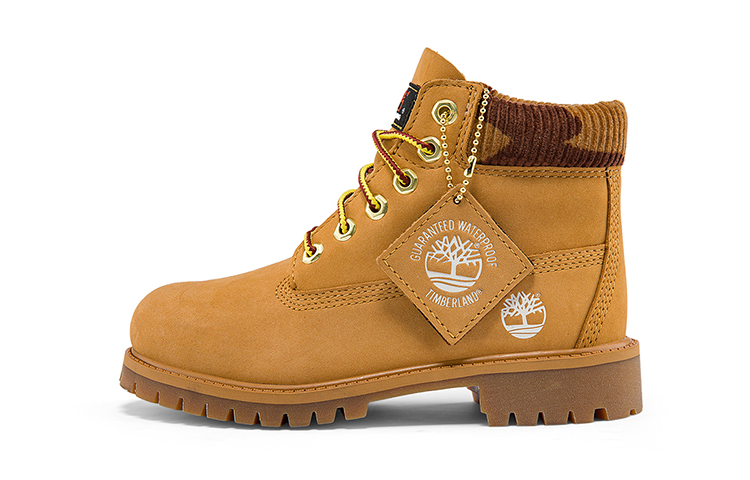 (Preschool) Timberland High-Top Outdoor Boot 'Brown' A44HX