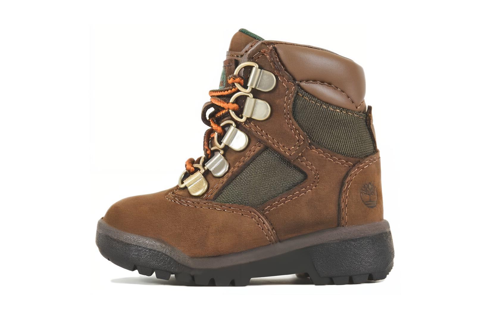 (Preschool) Timberland Mid-Top Boot 'Brown Green' TB044892