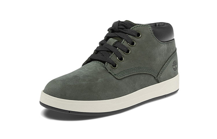 Lookbook (Preschool) Timberland Mid-Top Casual 'Dark Green' A25UE