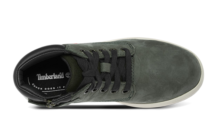Shop (Preschool) Timberland Mid-Top Casual 'Dark Green' A25UE