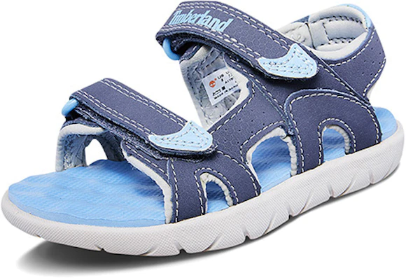 (Preschool) Timberland Perkins Row 'Blue White Velcro' A1YBT Lookbook (Preschool) Timberland Perkins Row 'Blue White Velcro' A1YBT