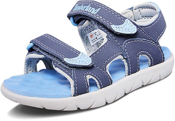 (Preschool) Timberland Perkins Row 'Blue White Velcro' A1YBT Lookbook (Preschool) Timberland Perkins Row 'Blue White Velcro' A1YBT
