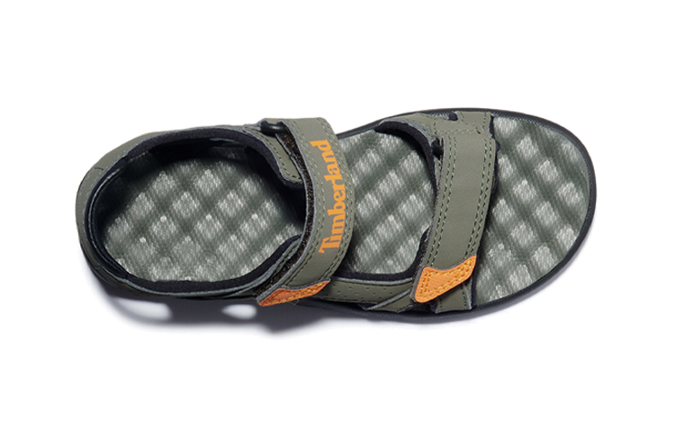 Lookbook (Preschool) Timberland Perkins Row 'Green Black' A24Y7