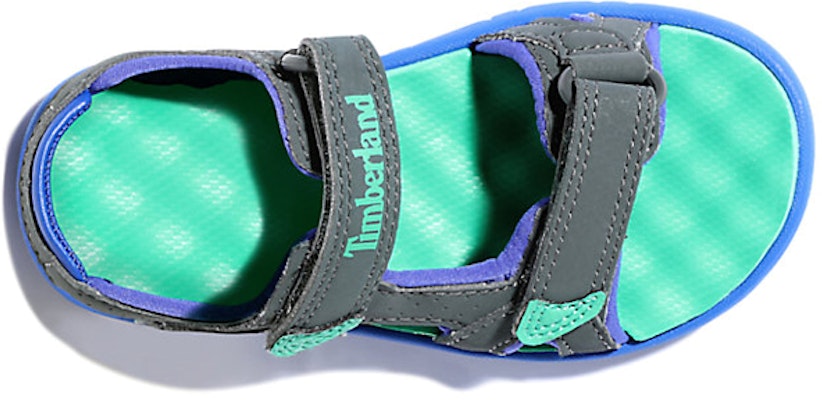 (Preschool) Timberland Perkins Row 'Grey Blue Velcro' A24ZG Lookbook (Preschool) Timberland Perkins Row 'Grey Blue Velcro' A24ZG