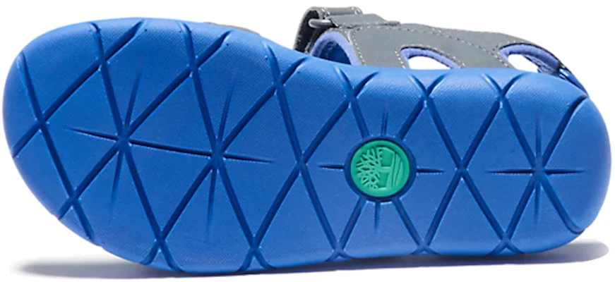 (Preschool) Timberland Perkins Row 'Grey Blue Velcro' A24ZG Details for (Preschool) Timberland Perkins Row 'Grey Blue Velcro' A24ZG