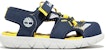 (PS) Timberland Perkins Row 'Navy Fisherman' Lelaki Kasut Sandal Navy A1Y7Q