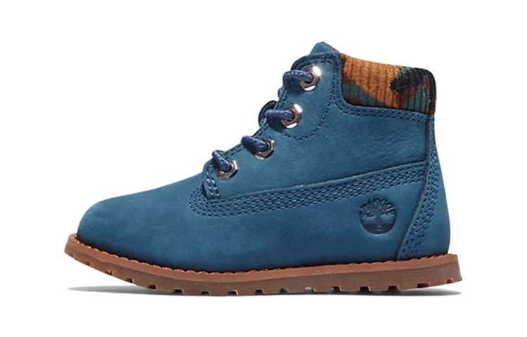 (Preschool) Timberland Pokey Pine 'Sea Blue' A2H57BZ4