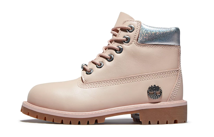 (Preschool) Timberland Premium 6-inch Waterproof Boots 'Pink Full Grain' A2FK4662