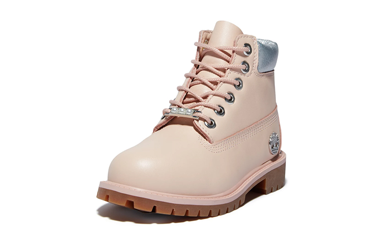 Lookbook 大童 Timberland添柏嵐 Premium 6英吋 舒適防水馬丁靴 粉色
