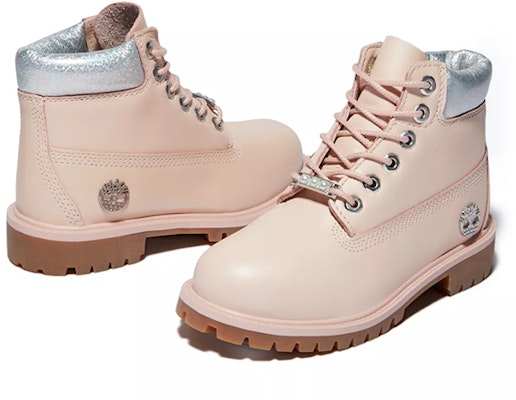 (Preschool) Timberland Premium 6-inch Waterproof Boots 'Pink Full Grain' A2FK4662 Purchase (Preschool) Timberland Premium 6-inch Waterproof Boots 'Pink Full Grain' A2FK4662