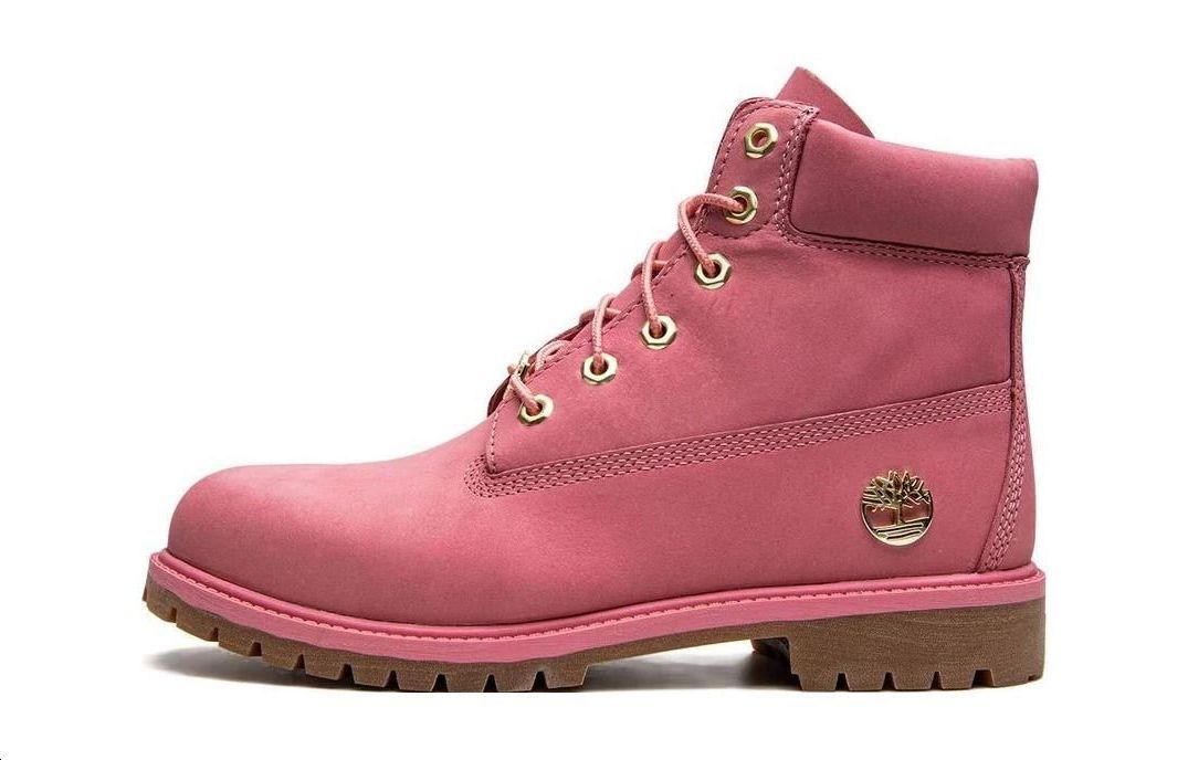 Buy 兒童 Timberland 添柏嵐 PREMIUM系列 6 Inch 舒適百搭 減震耐磨 高筒 兒童靴子 粉色