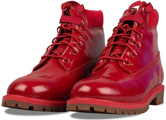 (Preschool) Timberland Premium 'Red Mid-Top Boots' A151B Lookbook (Preschool) Timberland Premium 'Red Mid-Top Boots' A151B
